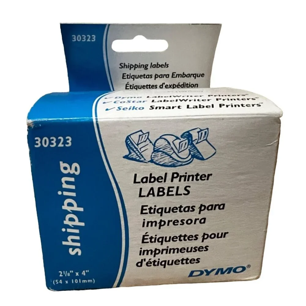 Dymo 30323 Label Printer Shipping Labels 2 1/8 x 4